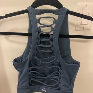 Alo Hunter Green Movement Sports Bra Size Small